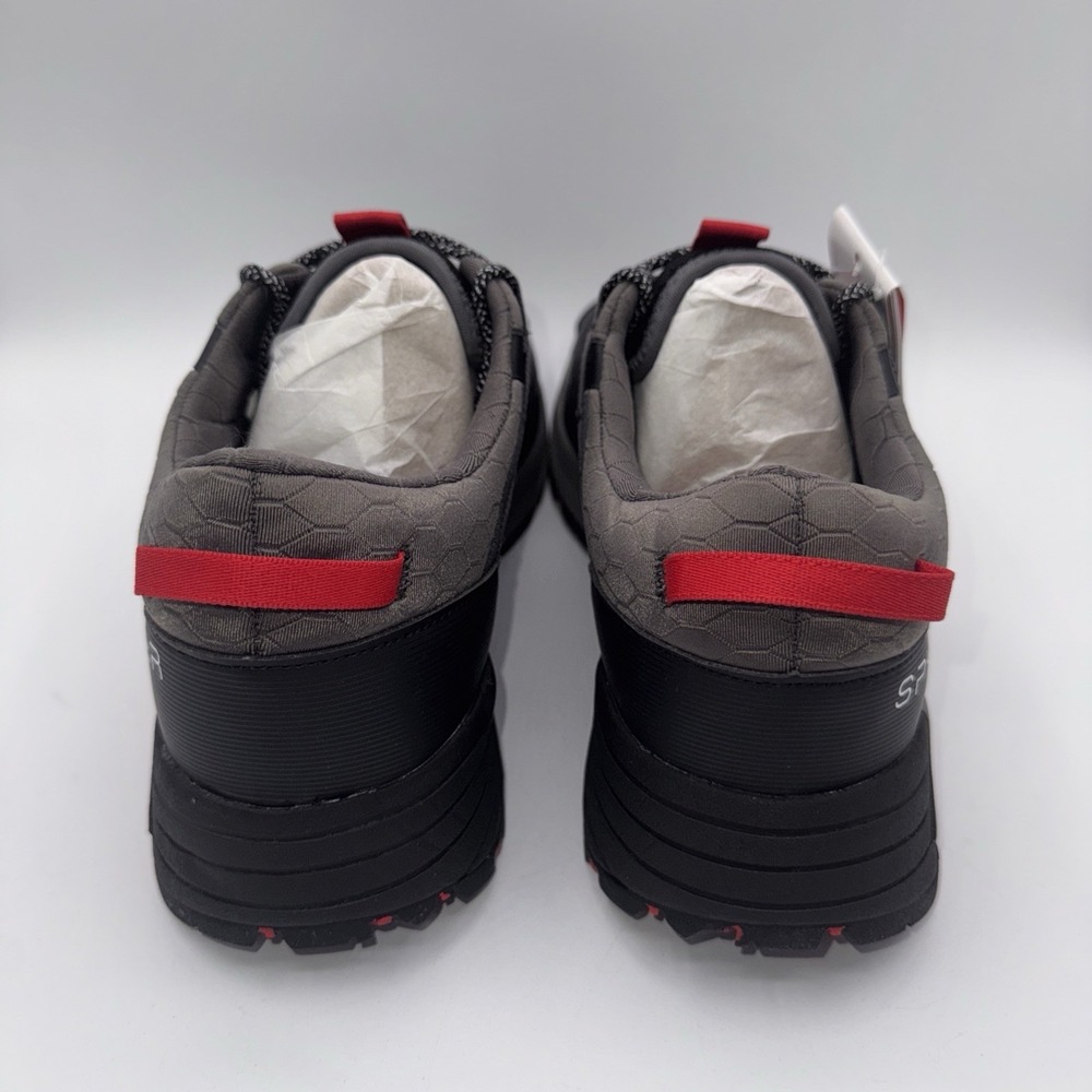Spyder Blackburn Sneakers Men's Size 12 Black Gray Red - Picture 4 of 16